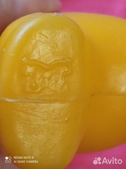 Теленок СССР пластмассовый