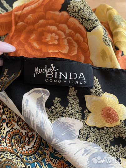 Шелковый платок BINDA Италия оригинал