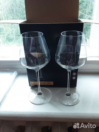 Бокалы для вина Франция новые