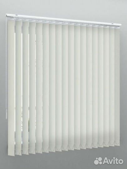 Вертикальные тканевые жалюзи Лайн II св.-бежевый