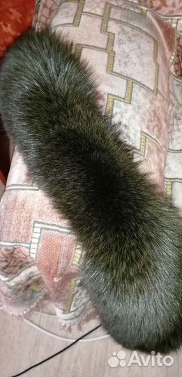 Меховой воротник песец
