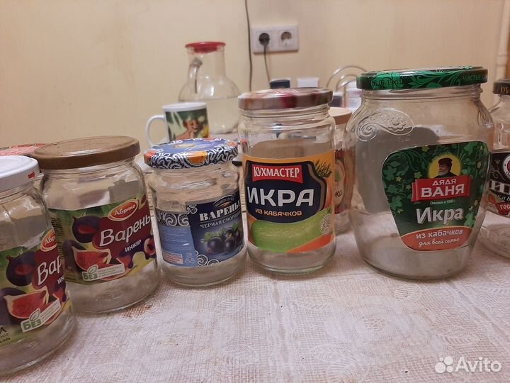 Банки стеклянные