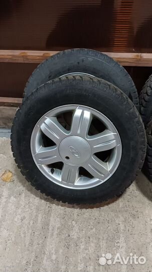 Колеса зимние с литыми дисками бу r15