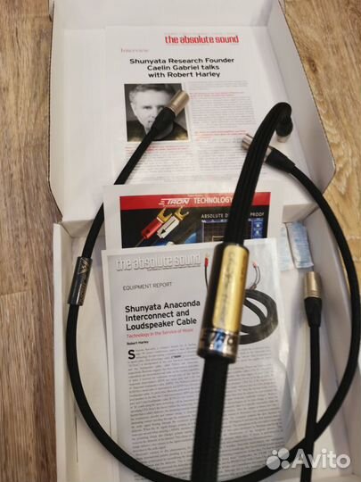 XLR-XLR shunyata research Python ZiTron python1.0