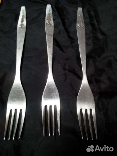 Вилки с символикой Олимпиада 80