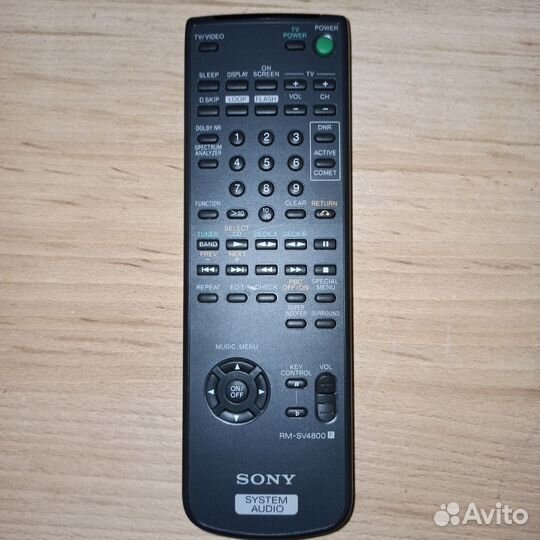 Пульт ду для усилителя / ресивера sony