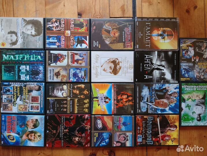 Коллекция DVD фильмов