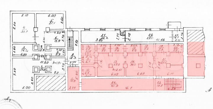 Помещение свободного назначения, 290 м²