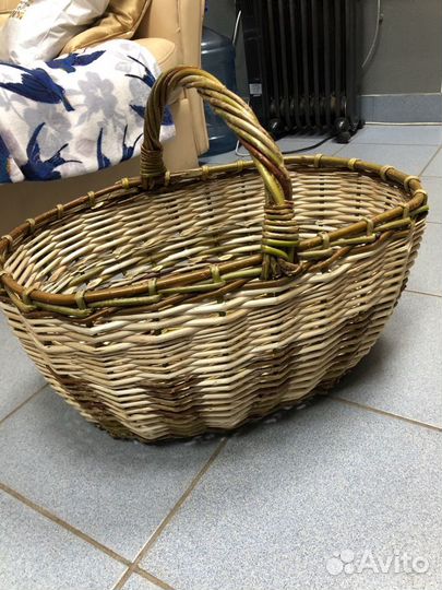 Корзина плетеная