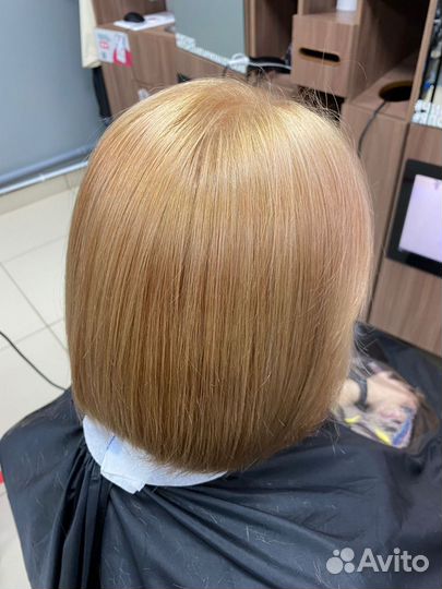 Окрашивание волос в 1 тон, сложное, мелирование