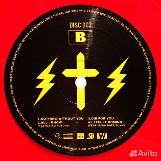 Виниловая пластинка The Weeknd, Starboy