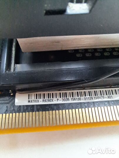 Видеокарта asus r9 280x
