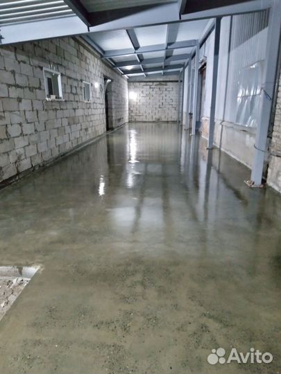 Устройство бетонных полов, фундамента