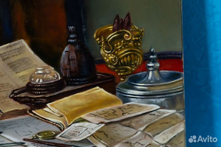 Картина маслом*Глобус* Генриетта Роннер-Книп 1883