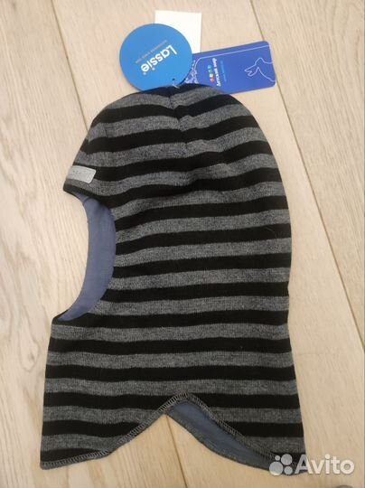 Шапка шлем lassie 50 52 шерсть зима