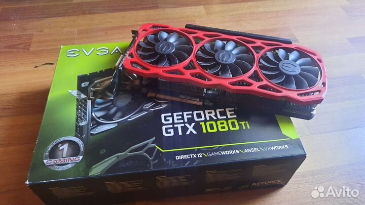Видеокарта Nvidia evga gtx 1080 ti 11GB