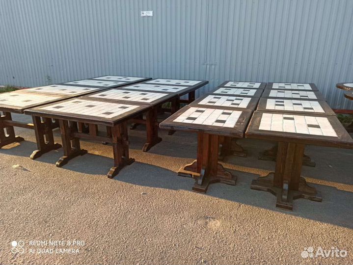 Столы из массива для кафе бара ресторана столовой