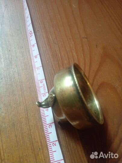 Солонка винтаж серебро