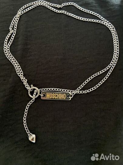 Колье трансформер цепочка Moschino оригинал