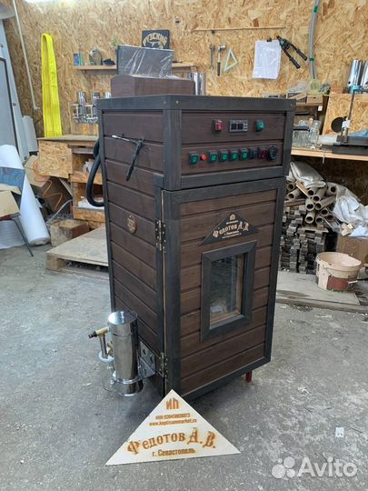 Коптильня Горячего Холодного копчения в Рассрочку