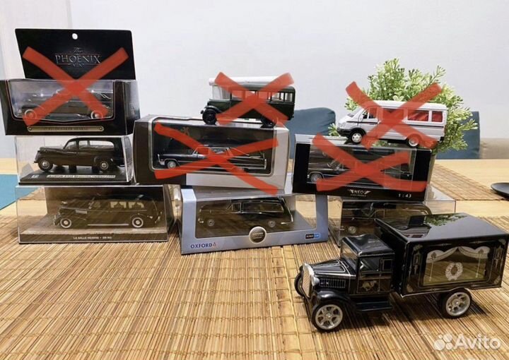 Катафалки Hearse модели 1:43 / 1:32 Ритуал