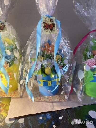 Мыльные букеты