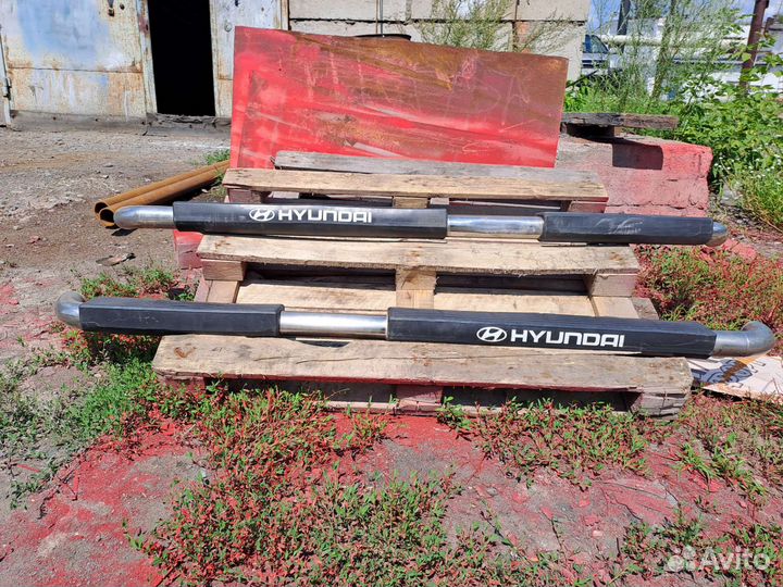 Накладки на пороги hyundai tucson