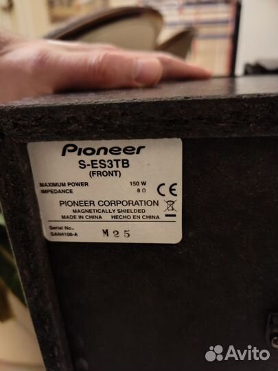 Аудио система pioneer s-es3-tb, Yamaha rx-v373
