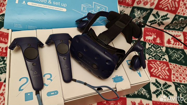 Шлем виртуальной реальности HTC vive Pro Full Kit