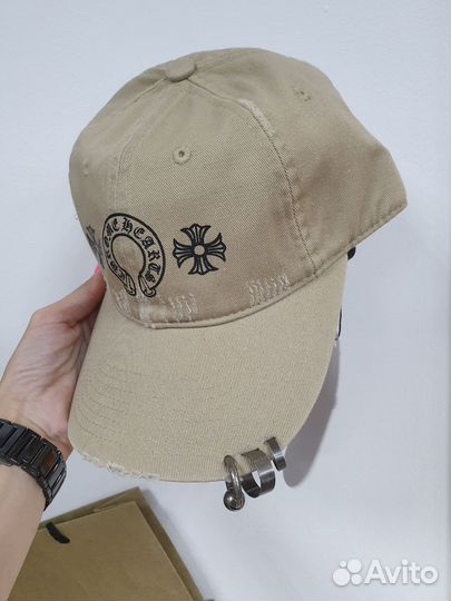 Кепка Chrome Hearts с пирсингом (Стильная)