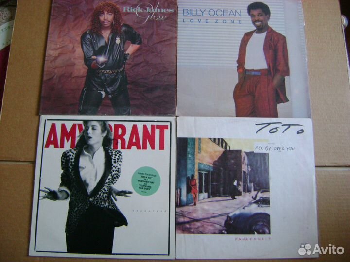 Пластинки импортные. Рок, поп-музыка