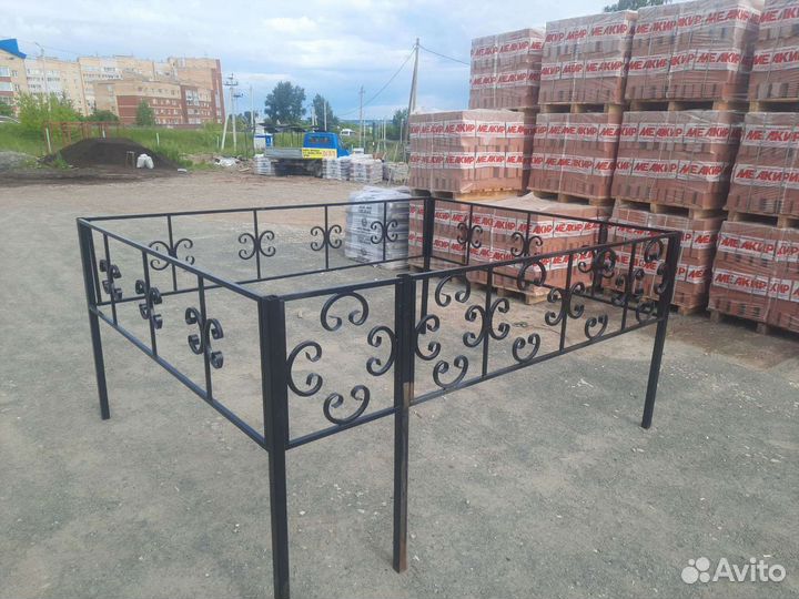 Оградки ритуальные Лобаново