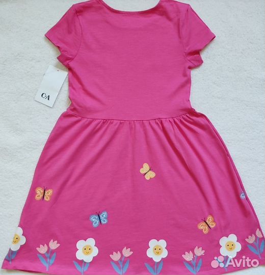 Платье летнее для девочки C&A 134
