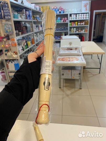 Веники бамбуковые для бани и массажа