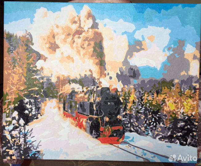 Картина (рисование по номерам)