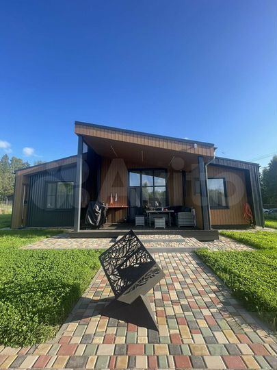 Коттедж 100 м² на участке 9,6 сот.