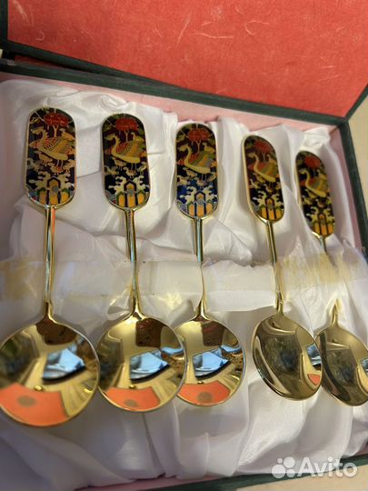Подарочный набор ложки винтаж.Япония