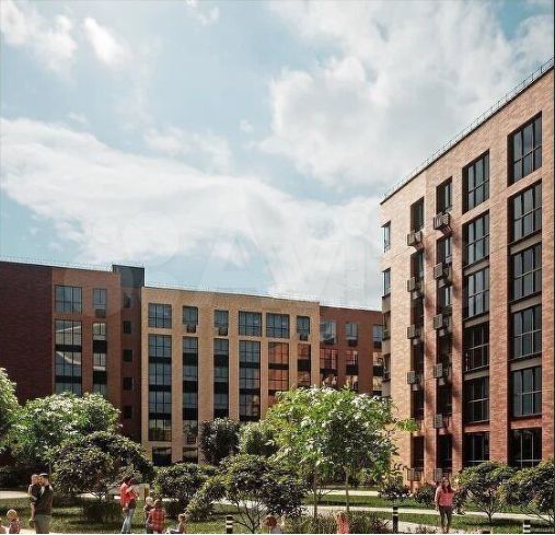 2-к. квартира, 57,4 м², 2/6 эт.