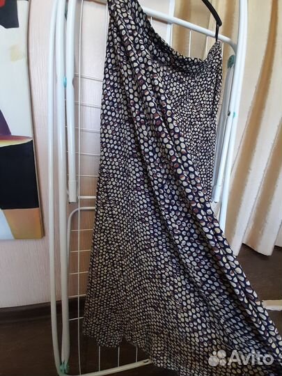 Костюм женский летний, шифон юбка и блуза 48-50