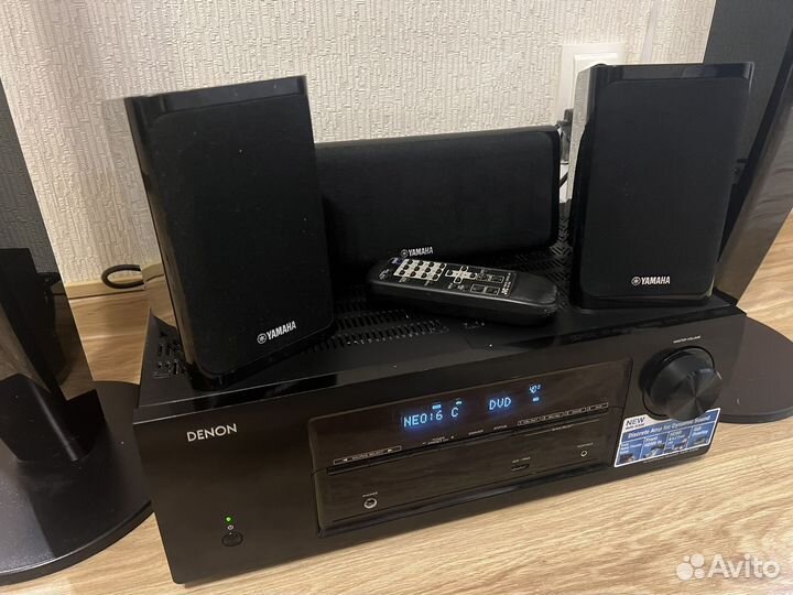 Акустика Yamaha NS + рессивер Denon