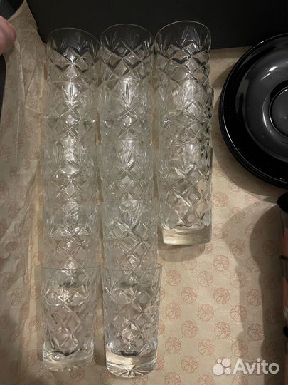 Хрустальные рюмки