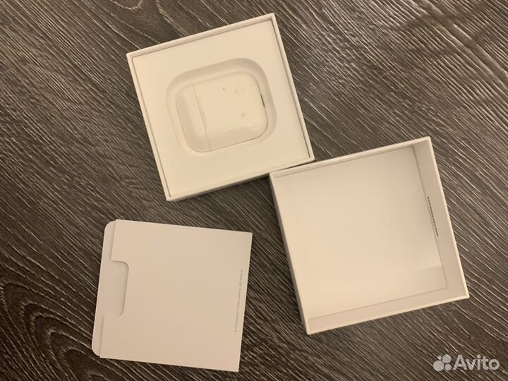 Кейс для airpods и коробка