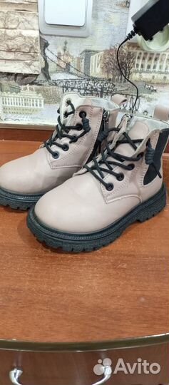 Ботинки демисезонные для девочки 29 размер