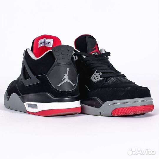 38 Кроссовки Nike Air Jordan 4, Bred (38)