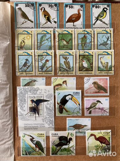 Альбом с эксклюзивной коллекцией марок (ссср, Комб