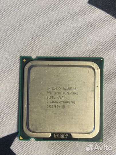 Процессор intel dual-core soc 775