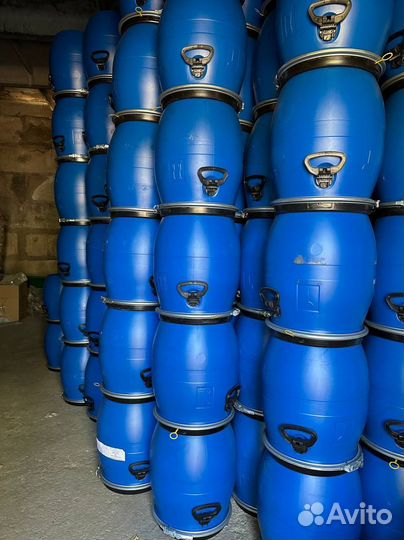 Бочка из пищевого пластика с крышкой