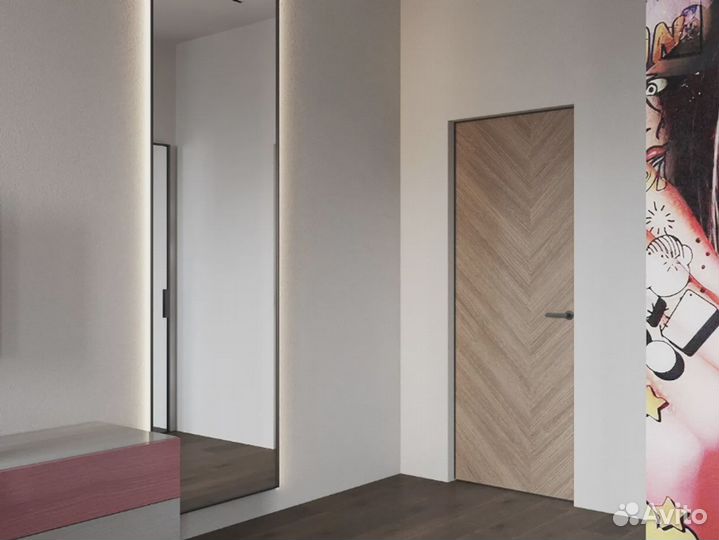 Двери межкомнатные новые с установкой