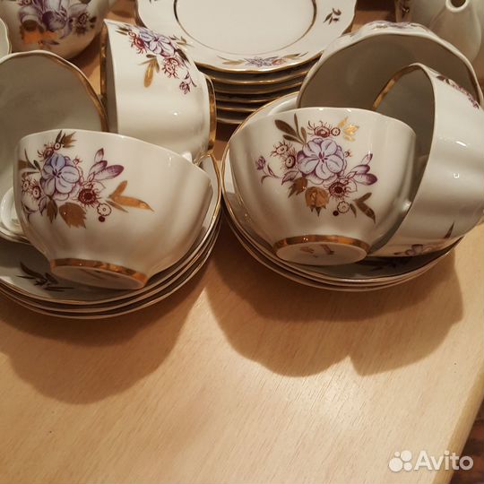 Сервиз новый чайный лфз 23 предмета