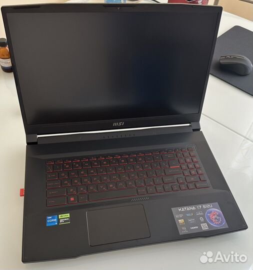 Ноутбук msi gf76 katana